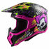 CASCO CROSS LS2 X-FORCE FIRESKULL